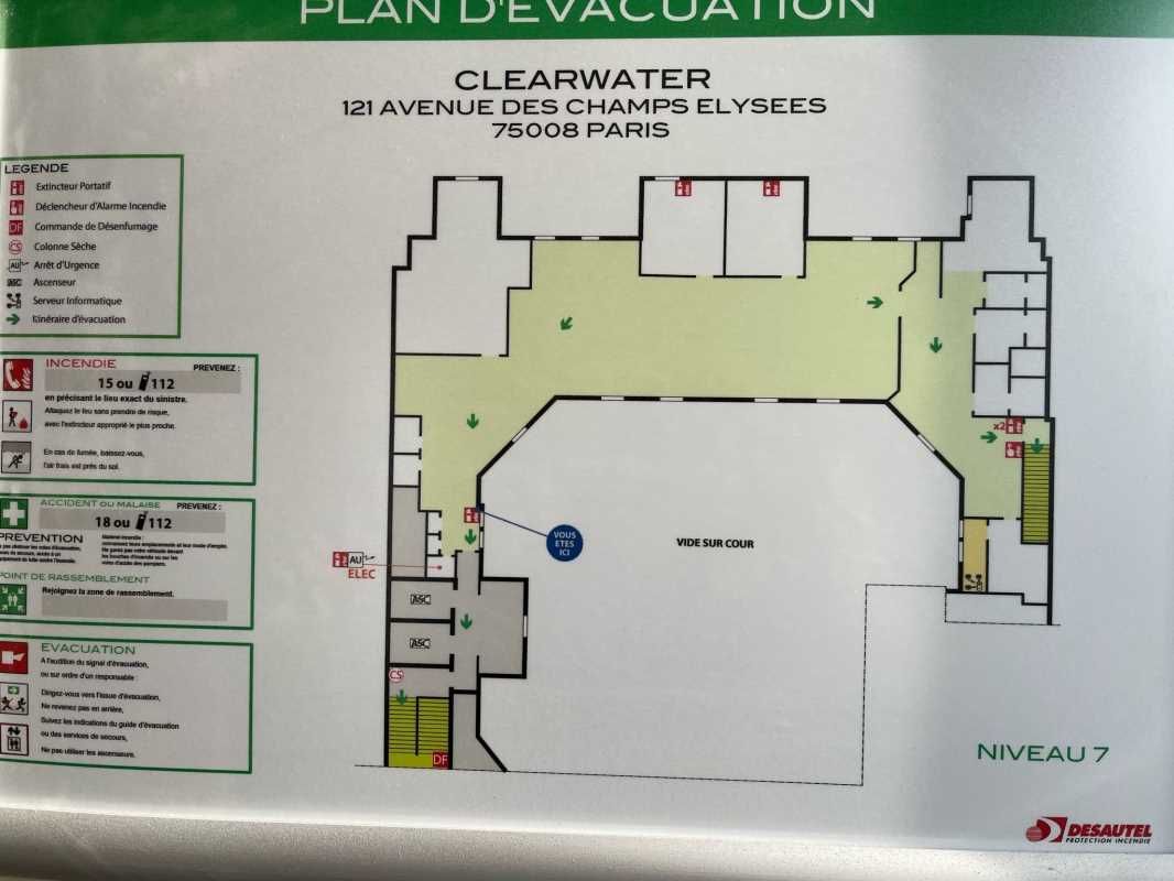 Location bureaux 291 m² non divisibles