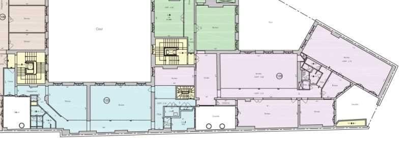 Location bureaux 471 m² non divisibles