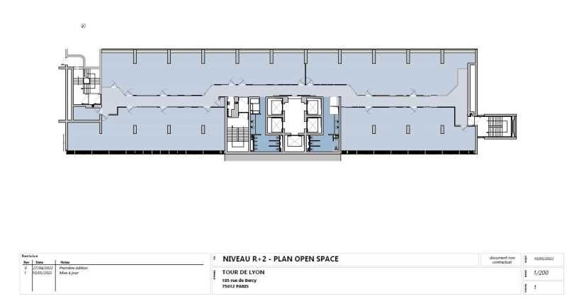 Location bureaux 5299 m² divisibles à partir de 983 m²