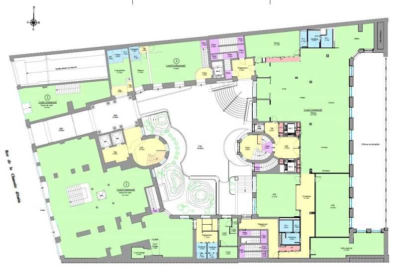 Location bureaux 5214 m² divisibles à partir de 674 m²