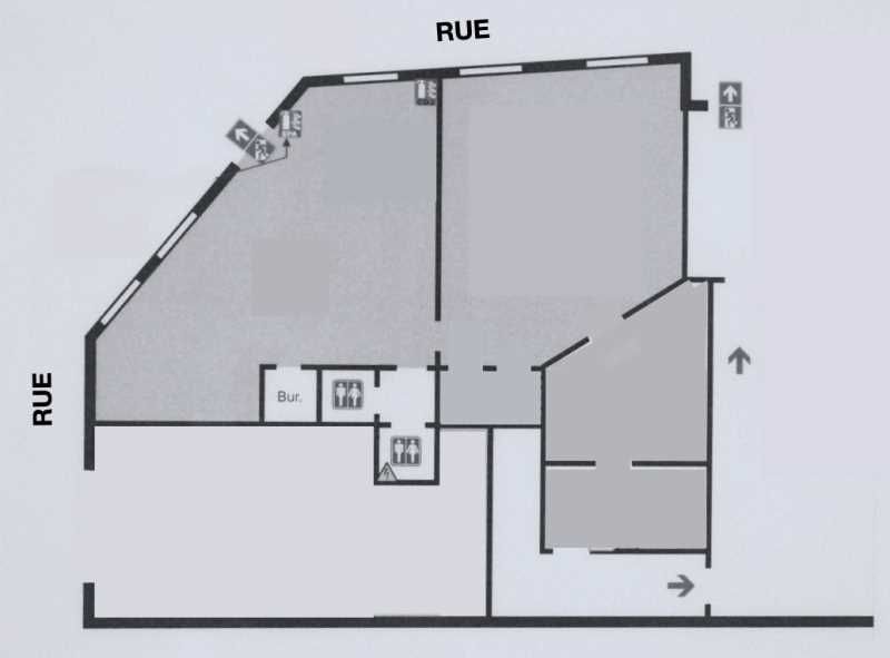 Vente bureaux 115 m² non divisibles