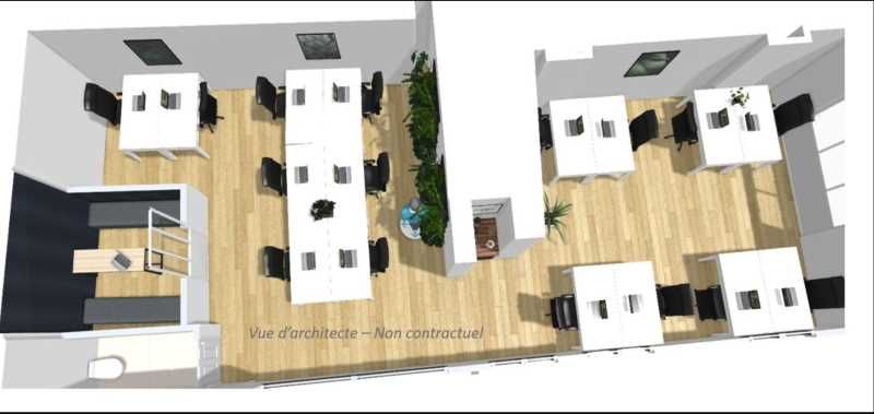 Location de bureaux PARIS - Contrat de prestations de service -  85 m² non divisibles