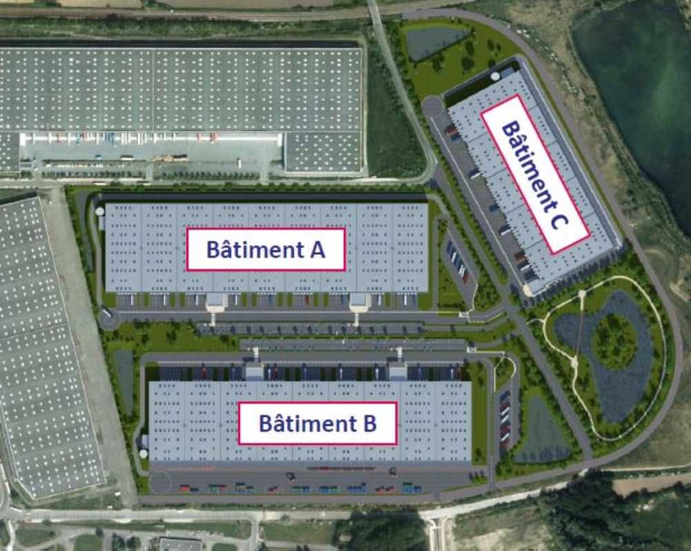 Location entrepots 133304 m² divisibles à partir de 29627 m²