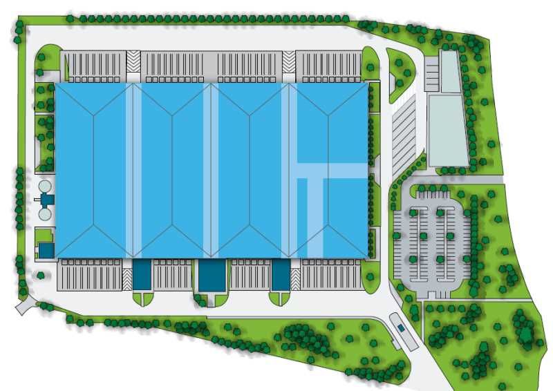 Location entrepots 24780 m² divisibles à partir de 12000 m²