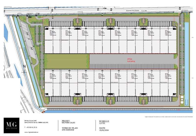 Location entrepots 42732 m² divisibles à partir de 5850 m²