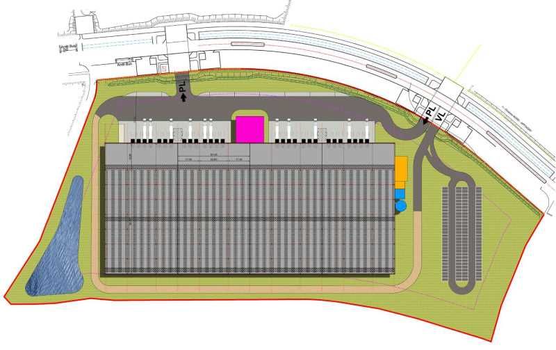 Location entrepots 25412 m² non divisibles