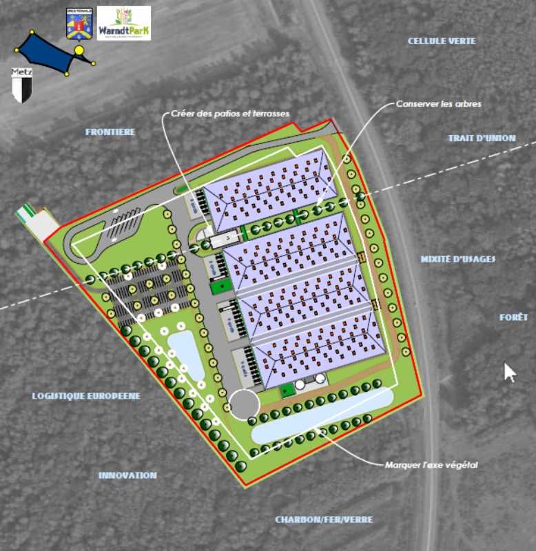 Location entrepots 25776 m² non divisibles