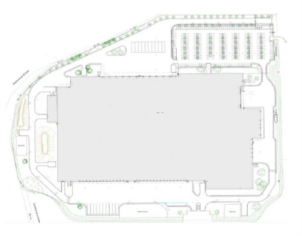 Location entrepots 41894 m² non divisibles