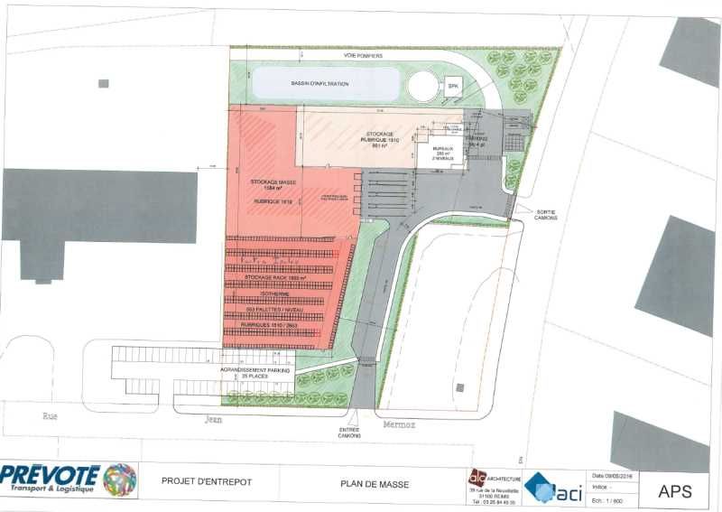 Vente entrepots 4416 m² non divisibles