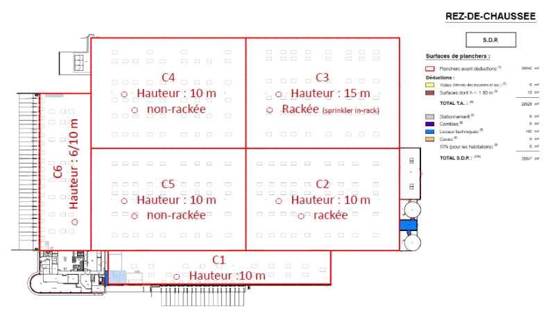 Location entrepots 29957 m² divisibles à partir de 15000 m²