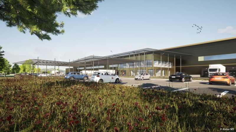 Nous vous proposons à la location un entrepôt de 