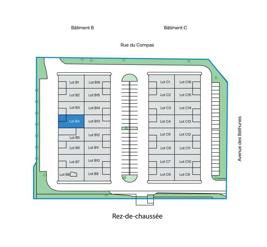 Location entrepots 2347 m² divisibles à partir de 162 m²