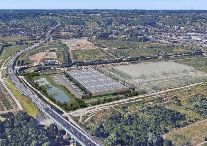 Entrepôt neufs double face de classe A à louer 5 