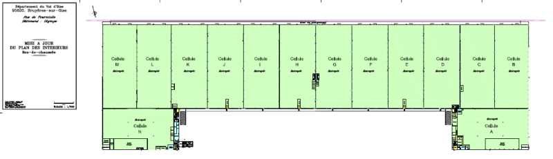 Location entrepots 33561 m² divisibles à partir de 3988 m²