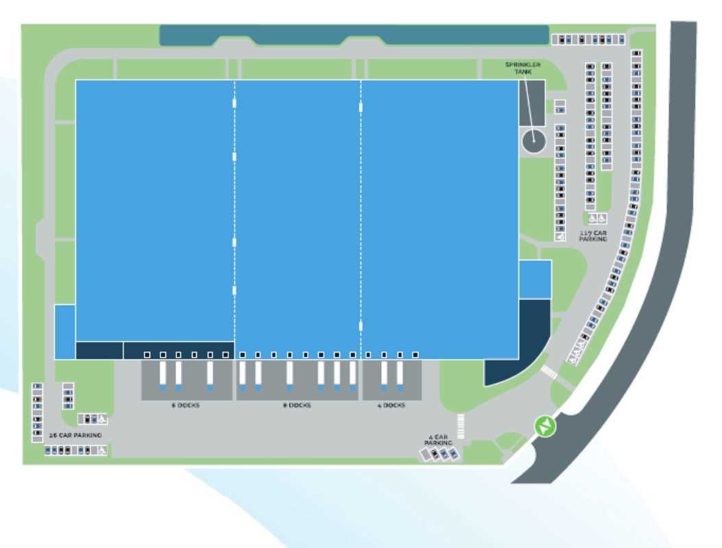 Location entrepots 17502 m² non divisibles
