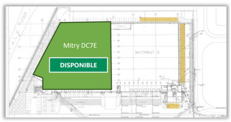 Location entrepots 4984 m² non divisibles