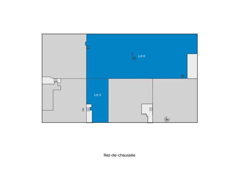 Location entrepots 2049 m² divisibles à partir de 233 m²