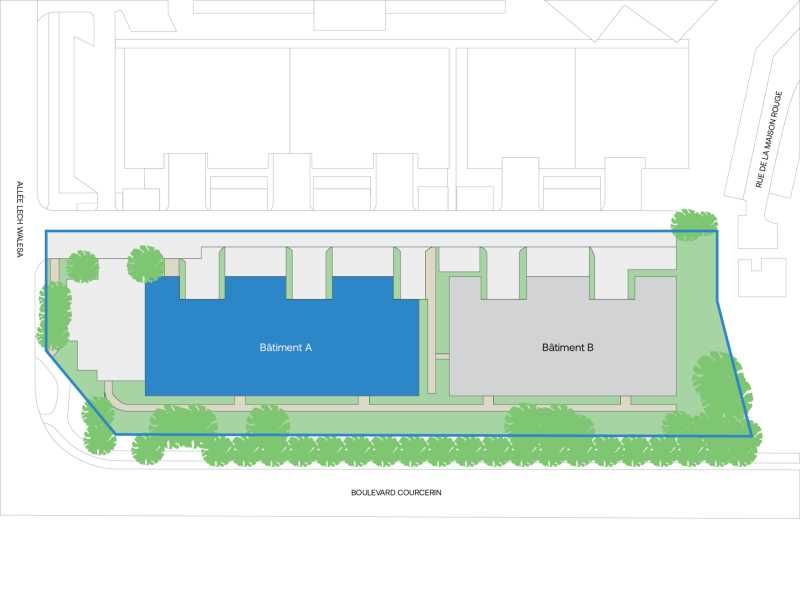 Location entrepots 385 m² non divisibles