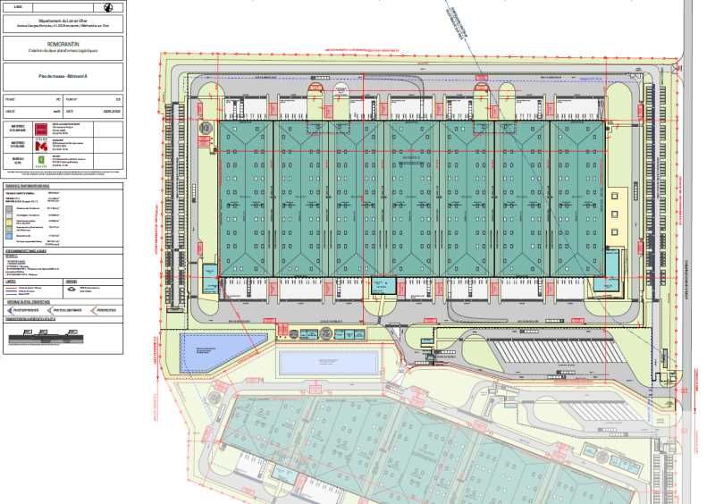 Location entrepots 75128 m² non divisibles