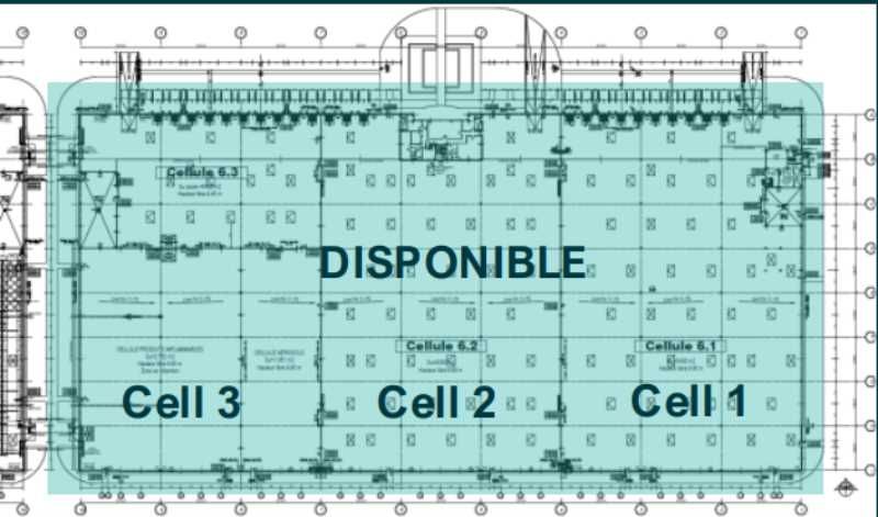 Location entrepots 20443 m² divisibles à partir de 261 m²