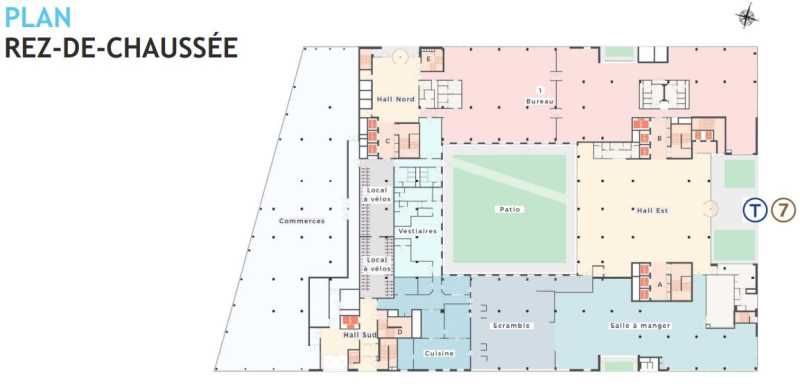 Location locaux commerciaux 673 m² divisibles à partir de 150 m²