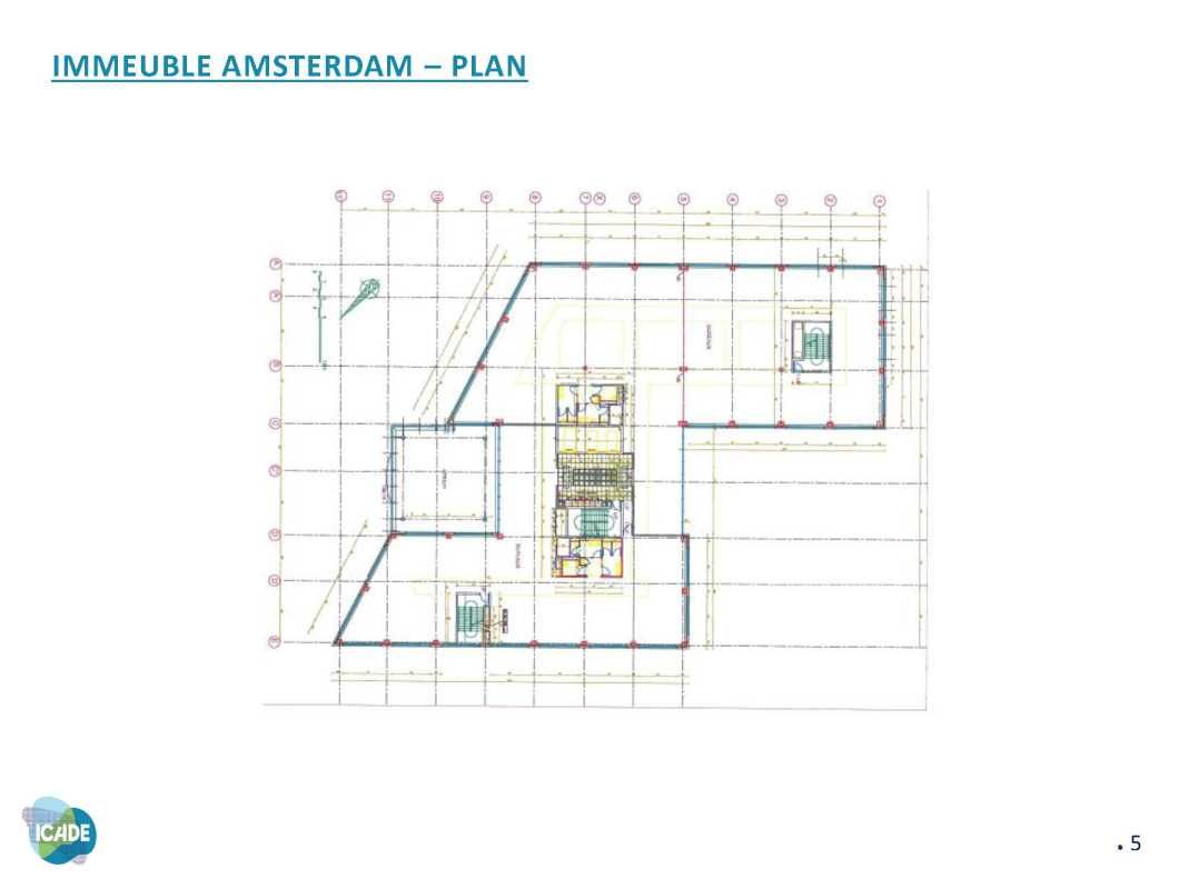 Location bureaux 1454 m² non divisibles
