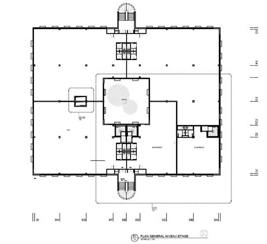 Location bureaux 2142 m² divisibles à partir de 294 m²