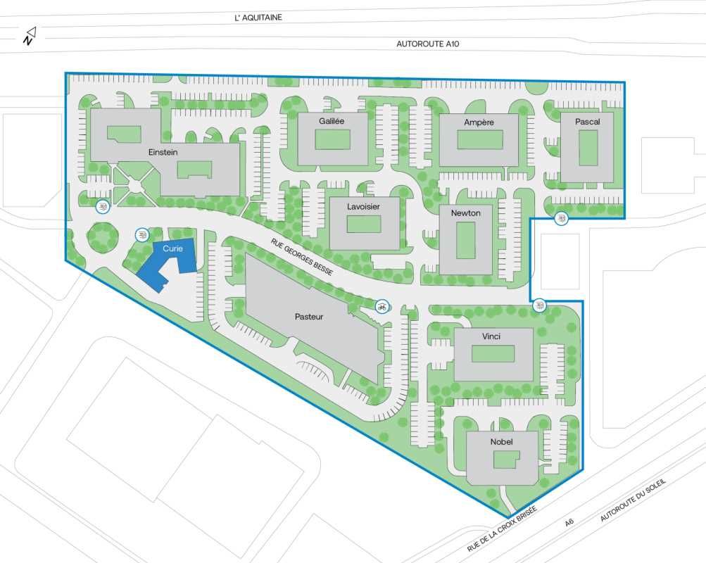 Location bureaux 742 m² divisibles à partir de 318 m²