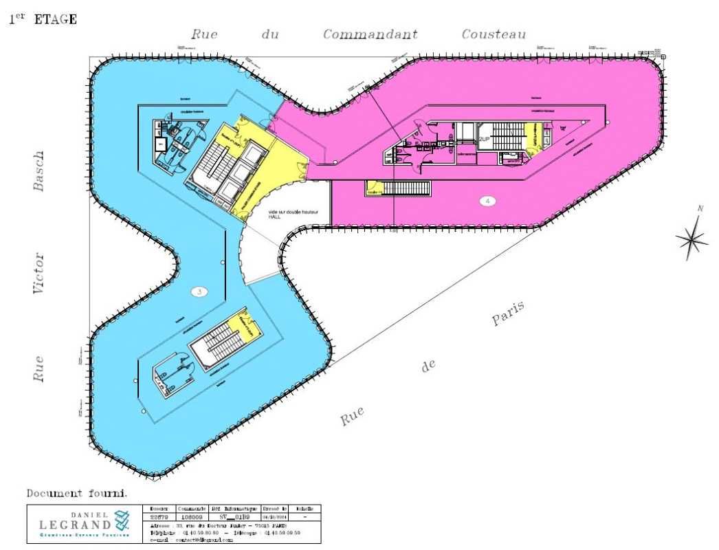 Location bureaux 4144 m² divisibles à partir de 308 m²