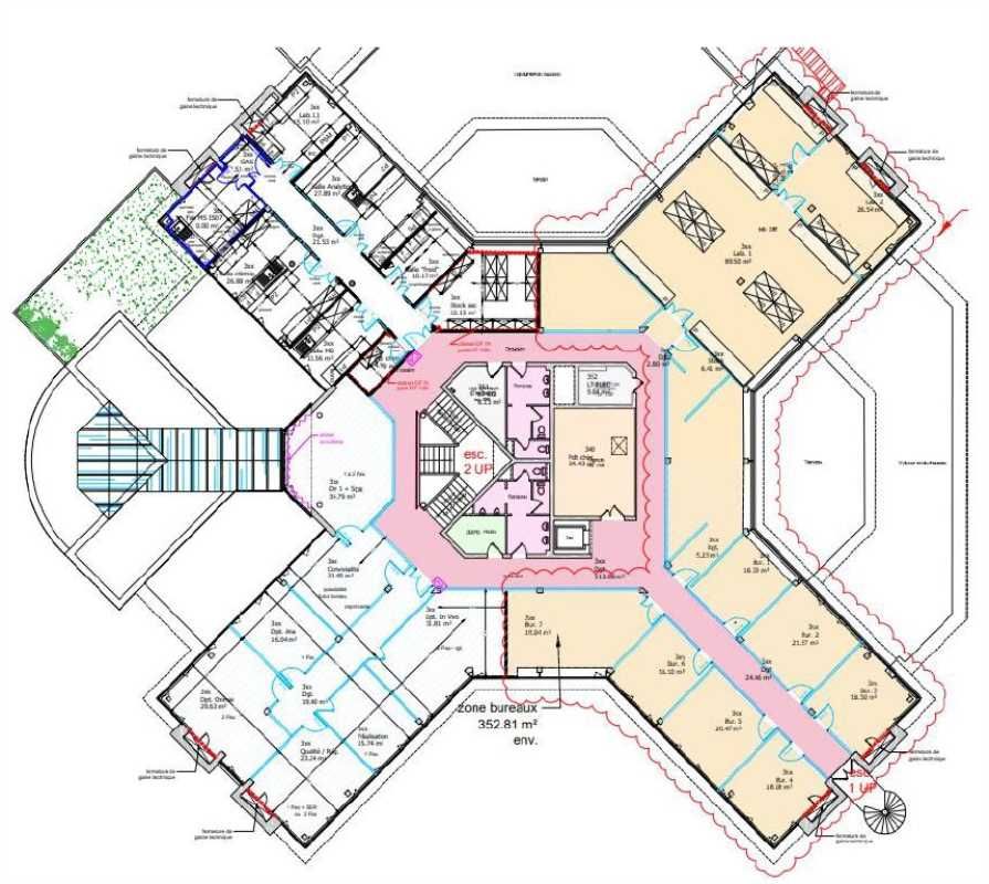 Location entrepots 1290 m² divisibles à partir de 250 m²