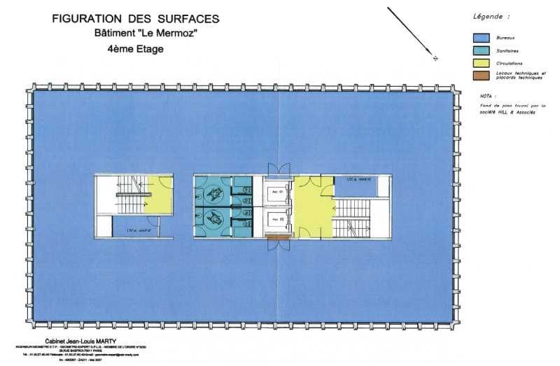 Location bureaux 1559 m² divisibles à partir de 515 m²