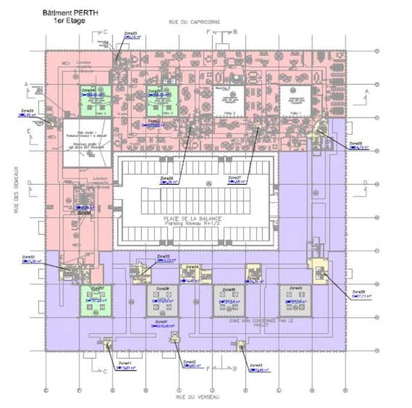Location entrepots 562 m² non divisibles