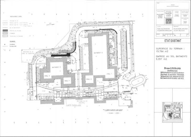 Location bureaux 2853 m² non divisibles