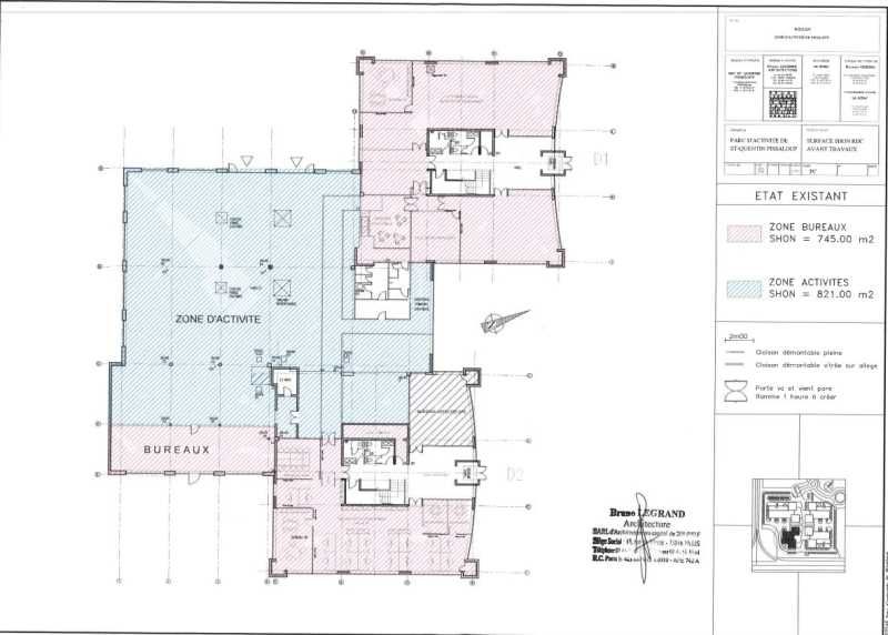 Vente entrepots 2853 m² non divisibles