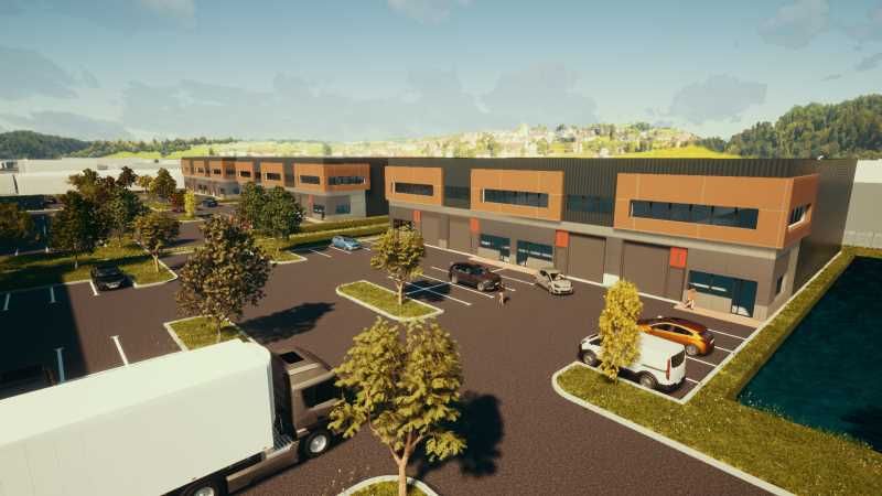 Situé dans la zone d'activité dynamique de Chartr