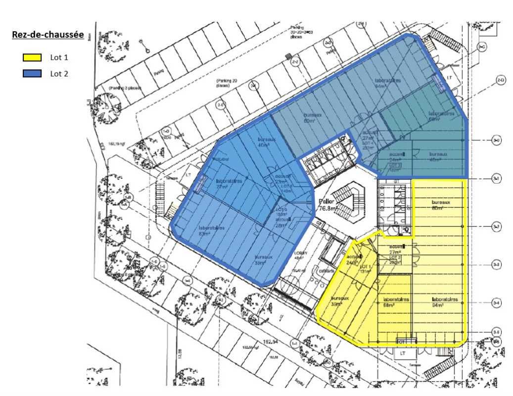 Vente entrepots 3007 m² divisibles à partir de 495 m²