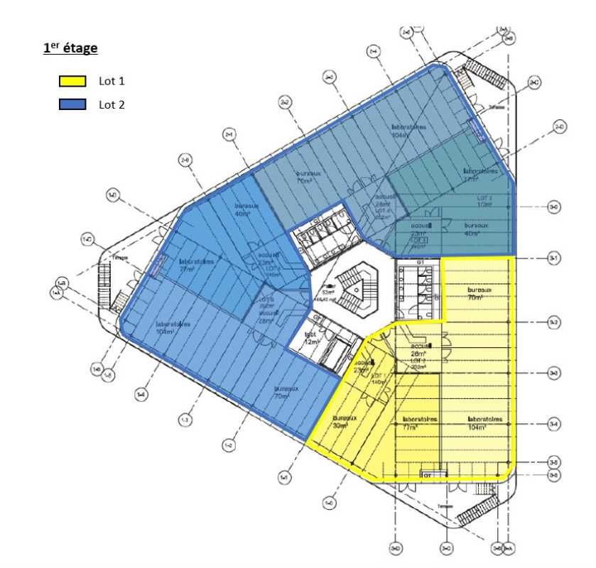 Vente entrepots 3007 m² divisibles à partir de 495 m²