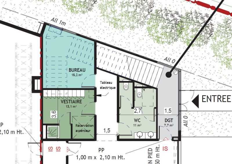 Vente entrepots 3291 m² non divisibles