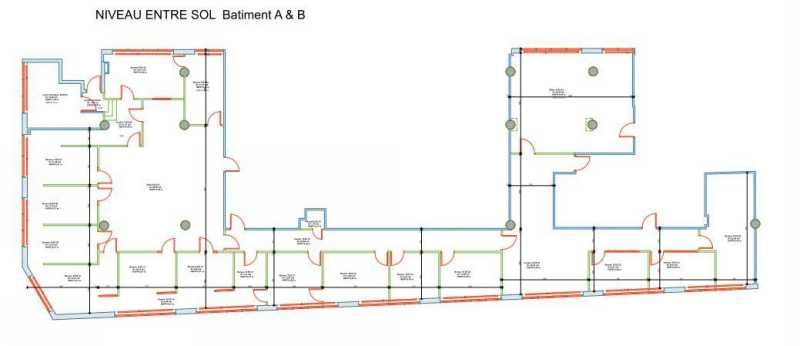 Location bureaux 363 m² divisibles à partir de 112 m²