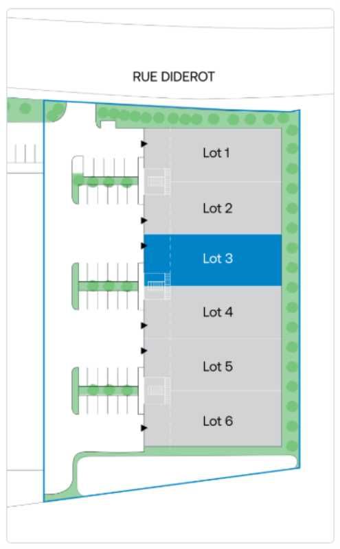 Location entrepots 538 m² non divisibles