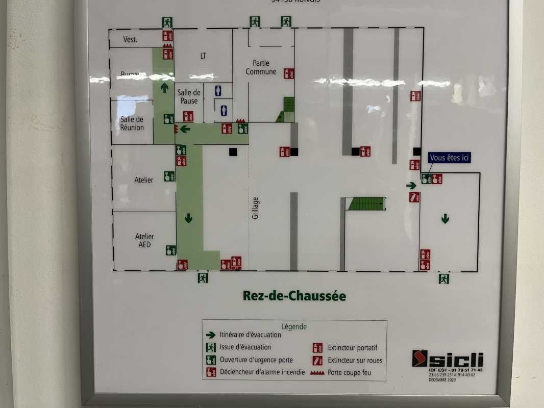 Location entrepots 1487 m² divisibles à partir de 426 m²