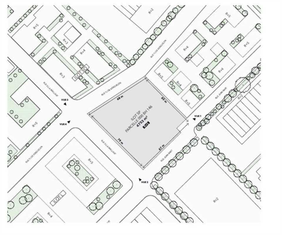 Location terrain 10236 m² non divisibles