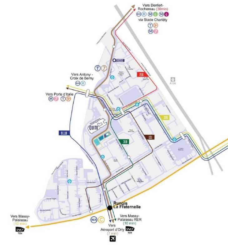 Location entrepots 2846 m² divisibles à partir de 1353 m²