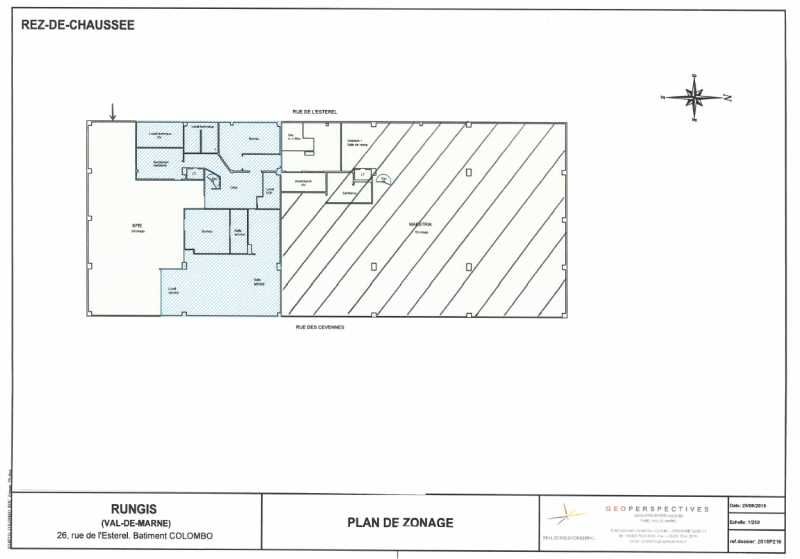 Location entrepots 800 m² non divisibles