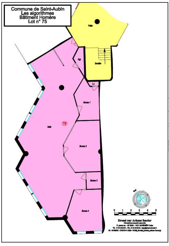 Vente bureaux 164 m² non divisibles