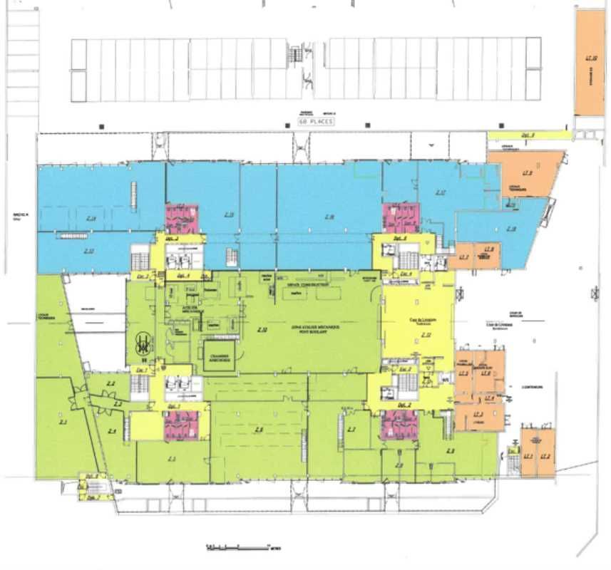 Location entrepots 4342 m² divisibles à partir de 2000 m²