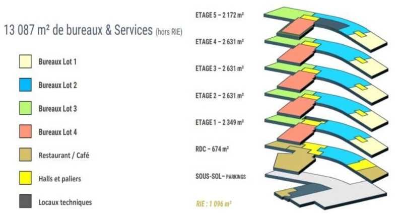 À louer, bureaux à Vélizy - Immeuble indépendant 