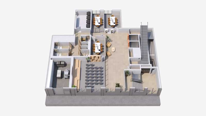 Location bureaux 2966 m² divisibles à partir de 339 m²