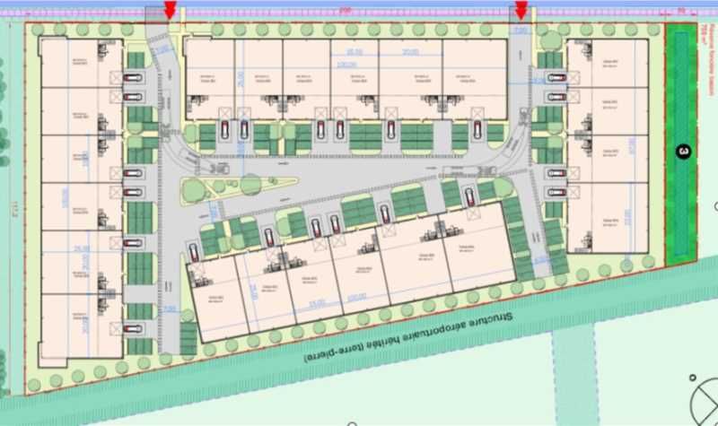 Location entrepots 11383 m² divisibles à partir de 418 m²