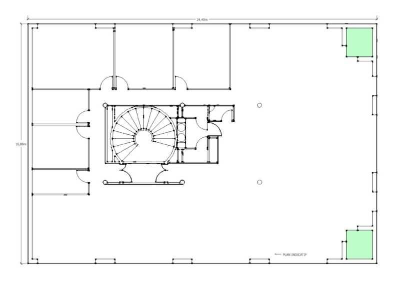 Location bureaux 987 m² divisibles à partir de 235 m²